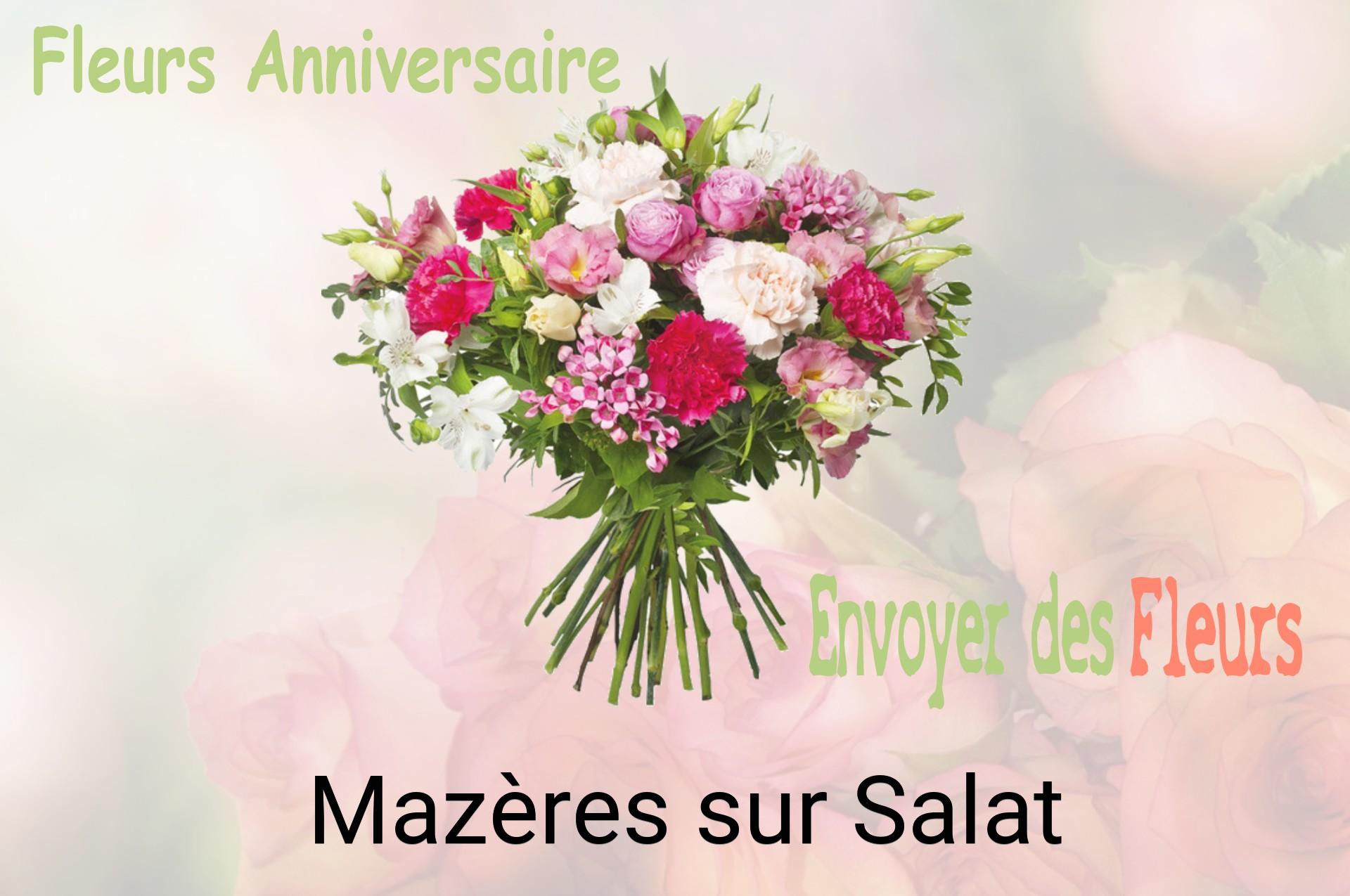 Bouquet de fleurs d’anniversaire livré à Mazères-sur-Salat