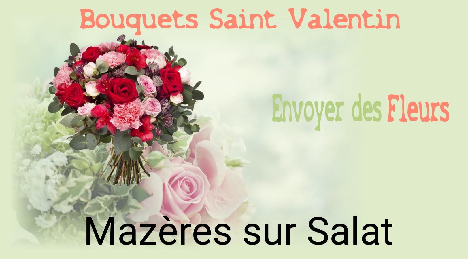 Roses de Saint-Valentin livrées à Mazères-sur-Salat